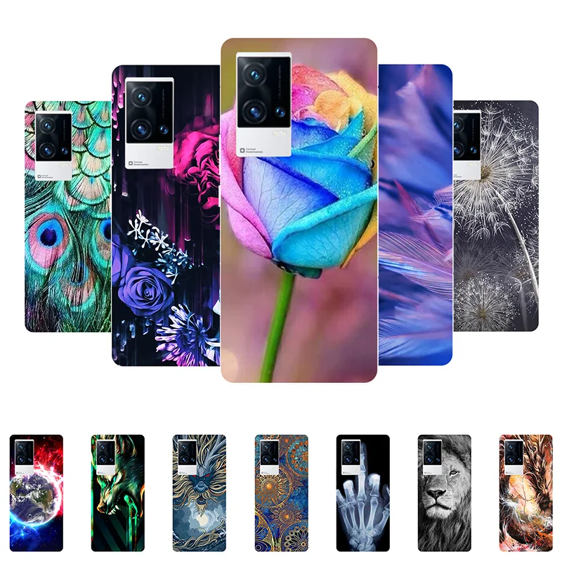 For Vivo IQOO 8 Case Cover Soft TPU Flower Pattern Fundas For Vivo IQOO 8 Pro Silicone Case for Vivo Iqoo8 8Pro Back Cover
For Vivo IQOO 8 Case Cover Soft TPU Flower Pattern Fundas For Vivo IQOO 8 Pro Silicone Case for Vivo Iqoo8 8Pro Back Cover