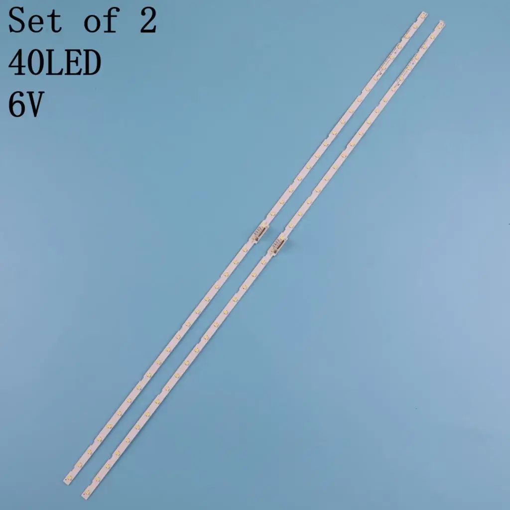 2pcsLED backlight strip 40 LED for Sam sung 55 "TV UN55NU7300F UE55NU7105 AOT_55_NU7300_NU7100 55NU710C BN96-45913A BN61-15485A
2pcsLED backlight strip 40 LED for Sam sung 55 "TV UN55NU7300F UE55NU7105 AOT_55_NU7300_NU7100 55NU710C BN96-45913A BN61-15485A