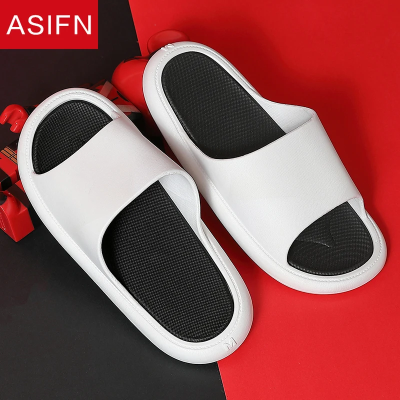 ASIFN Sippers Men Platform Shoes PVC Soft Indoor Home Slides for Men Non-slip Summer Sandals Women Bathroom Fashion Shoes
ASIFN Sippers Men Platform Shoes PVC Soft Indoor Home Slides for Men Non-slip Summer Sandals Women Bathroom Fashion Shoes