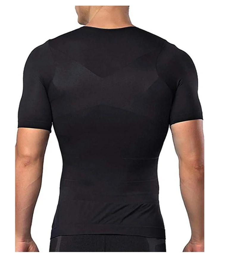 Men Body Toning T-Shirt Body Shaper Corrective Posture Shirt Slimming Belt Belly Abdomen Fat Burning Compression Corset 2021
Men Body Toning T-Shirt Body Shaper Corrective Posture Shirt Slimming Belt Belly Abdomen Fat Burning Compression Corset 2021