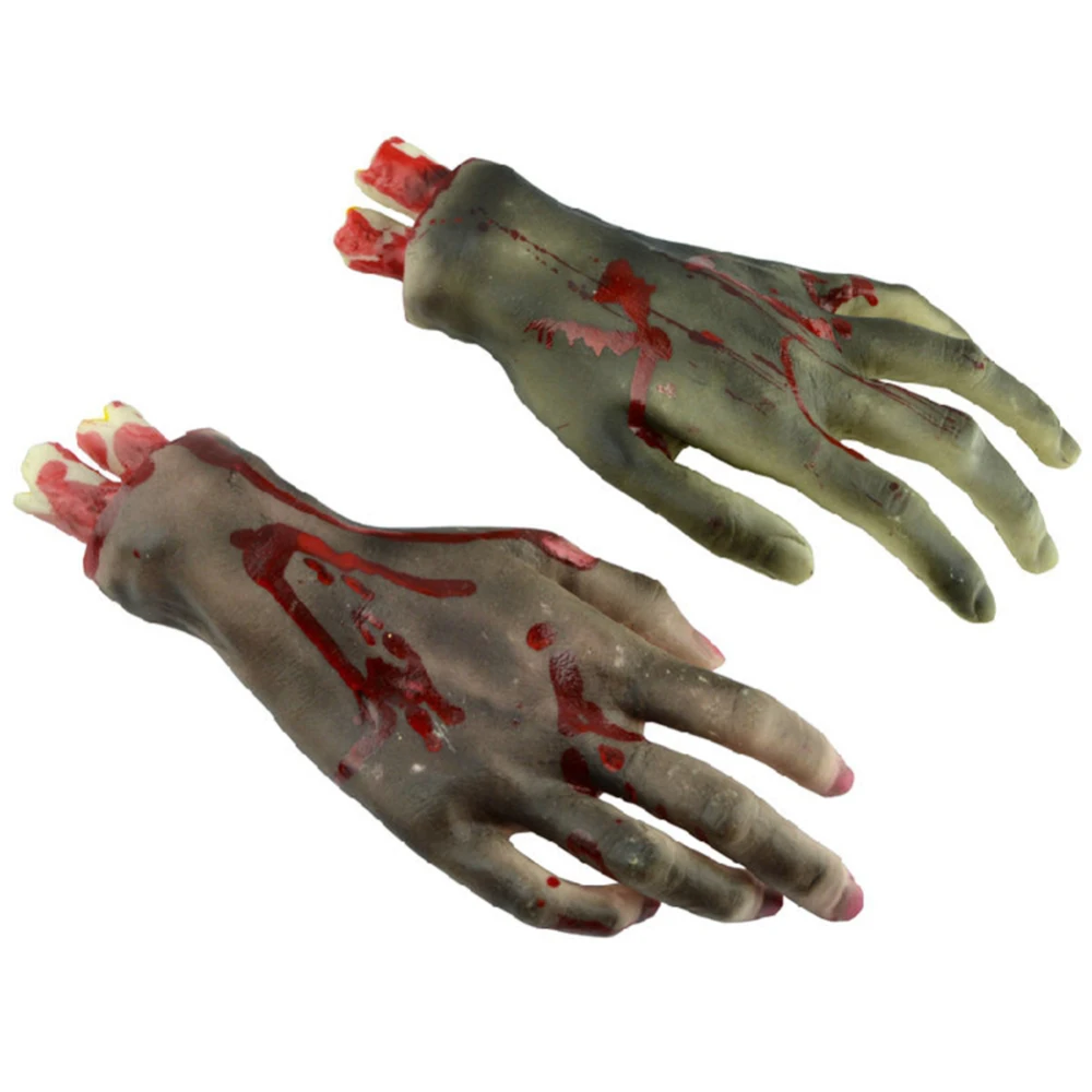4 Pcs Halloween Scary Broken Body Parts Severed Hands Feet Set Halloween Props Decorations
4 Pcs Halloween Scary Broken Body Parts Severed Hands Feet Set Halloween Props Decorations