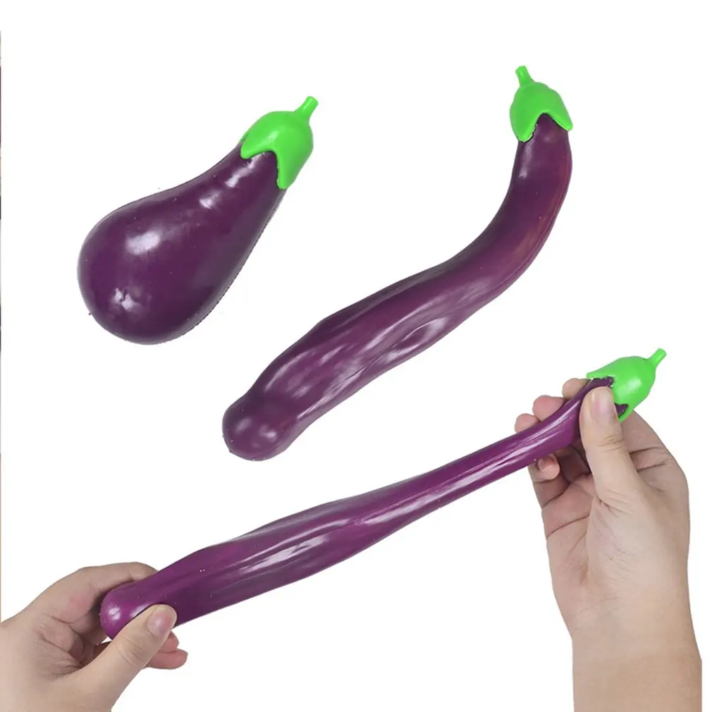 Squeeze Antistress Entertainment Squishe Cartoon Eggplant Decompression Toy Squeezing Stress Relief Toy
Squeeze Antistress Entertainment Squishe Cartoon Eggplant Decompression Toy Squeezing Stress Relief Toy