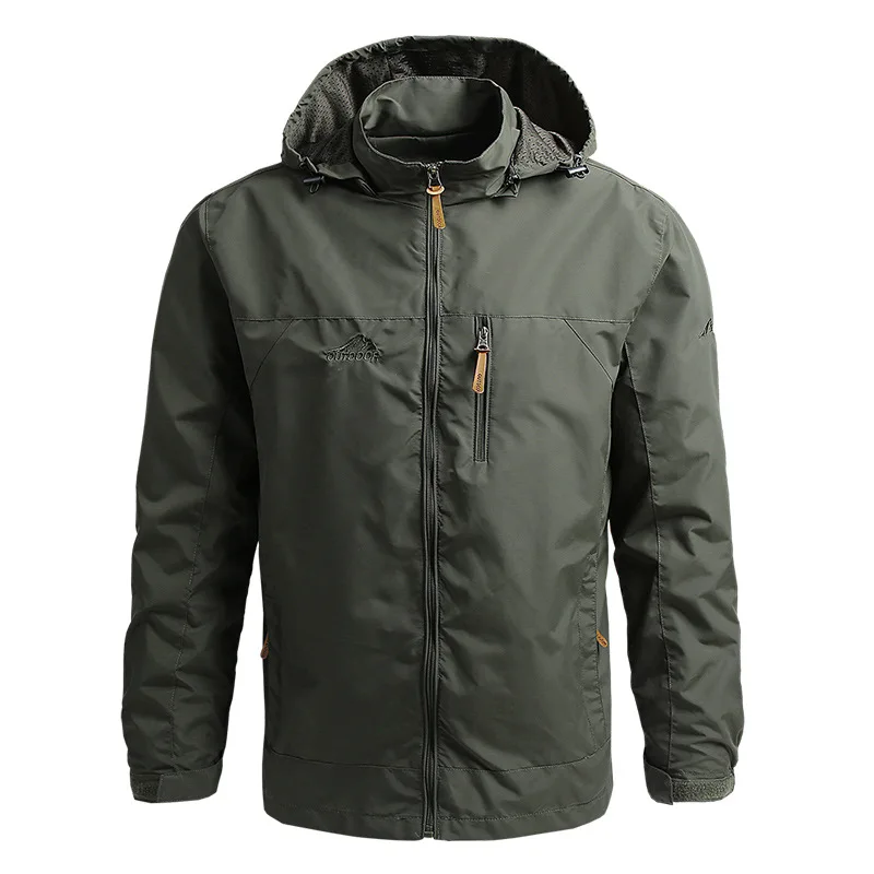 Jackets Men Hooded Waterproof Coats Male Outdoor Outwears Windbreaker Windproof Spring Autumn Jacket Jogger Punk Coat Tracksuit
Jackets Men Hooded Waterproof Coats Male Outdoor Outwears Windbreaker Windproof Spring Autumn Jacket Jogger Punk Coat Tracksuit