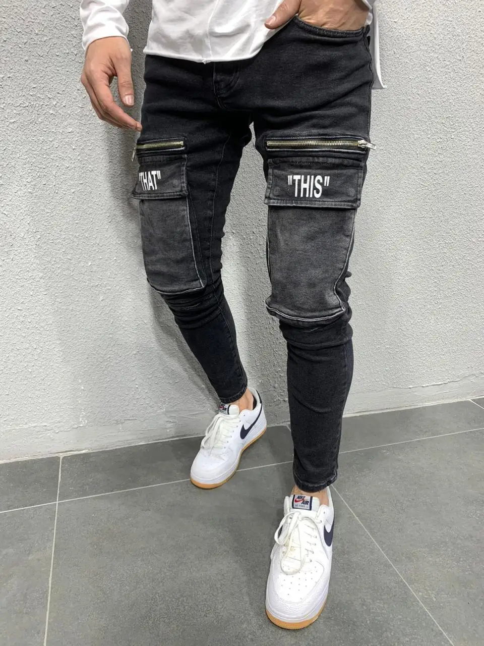 This That Slim Fit Streetwear Men's Jeans
This That Slim Fit Streetwear Men's Jeans