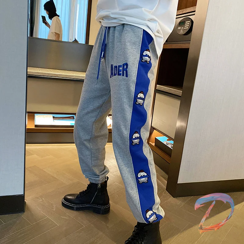 Korean Ader Error Sweatpants High Quality Embroidery Snowman Pattern Men's Women's Pants Adererror Oversized Casual Trousers
Korean Ader Error Sweatpants High Quality Embroidery Snowman Pattern Men's Women's Pants Adererror Oversized Casual Trousers
