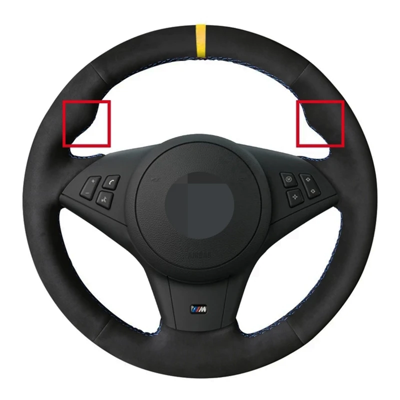 Car Steering Wheel Cover Soft Black Genuine Leather Suede For BMW E60 E63 E64 Cabrio M6 2005 2006 2007 2008 2009 2010
Car Steering Wheel Cover Soft Black Genuine Leather Suede For BMW E60 E63 E64 Cabrio M6 2005 2006 2007 2008 2009 2010