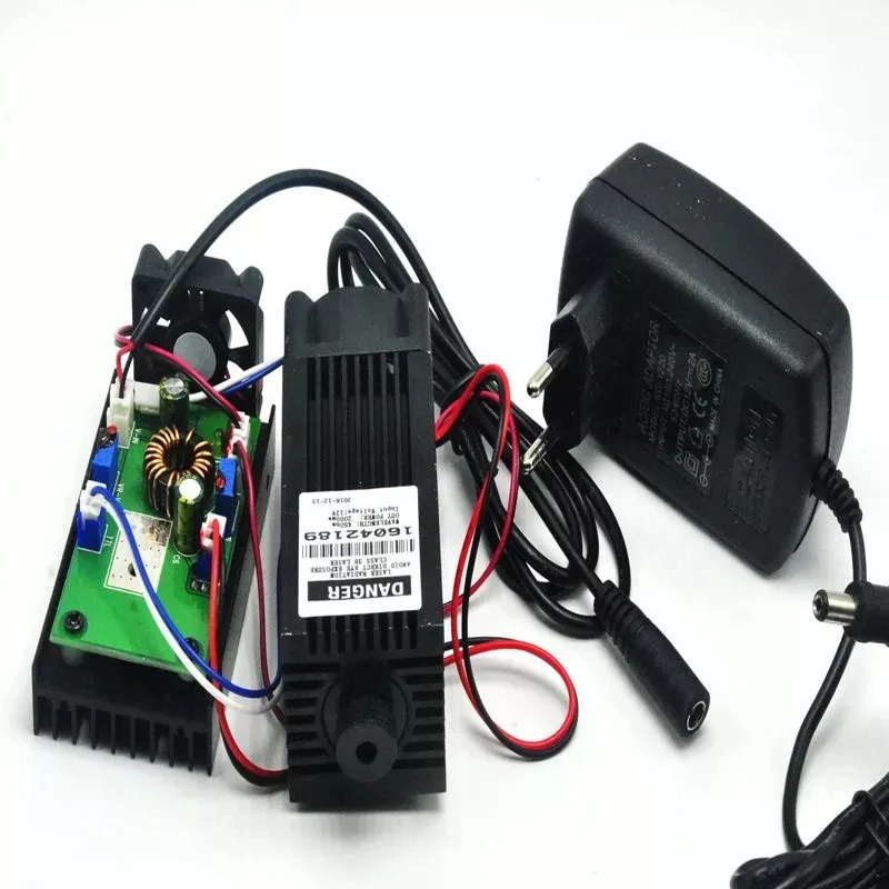 450nm Powerful 1.6w/2w 2000mw Blue Laser Dot Module Engraving Lasers w 12V Adapter
450nm Powerful 1.6w/2w 2000mw Blue Laser Dot Module Engraving Lasers w 12V Adapter
