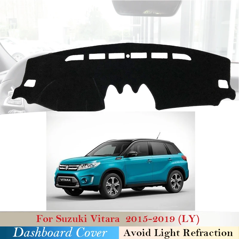 Чехол для приборной панели автомобиля, защитный коврик для Suzuki Vitara 2015 ~ 2019, аксессуары, солнцезащитный козырек для приборной панели для Maruti LY...
Чехол для приборной панели автомобиля, защитный коврик для Suzuki Vitara 2015 ~ 2019, аксессуары, солнцезащитный козырек для приборной панели для Maruti LY...