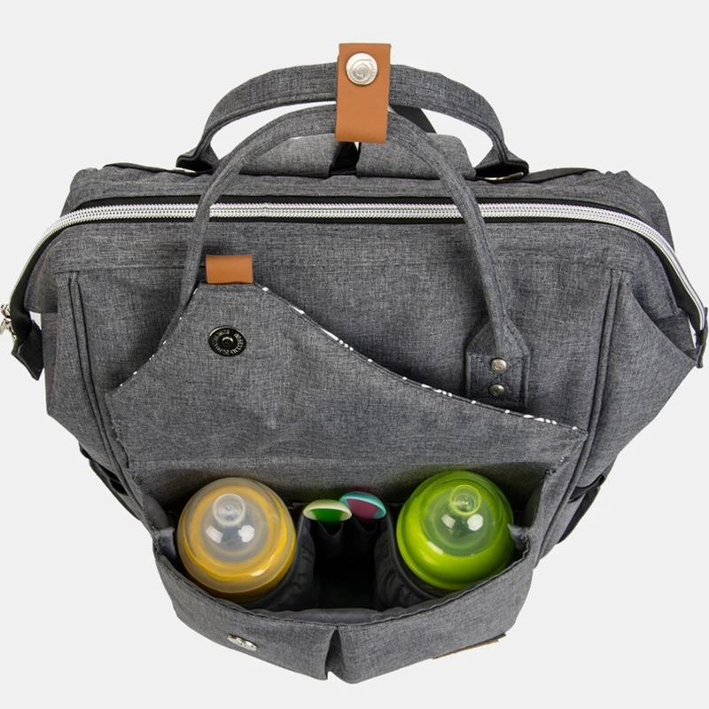 Lekebaby Nappy Changing Bag Backpack Fashion Mummy Maternity Nappy Bag Large Capacity Nappy Bag
Lekebaby Nappy Changing Bag Backpack Fashion Mummy Maternity Nappy Bag Large Capacity Nappy Bag