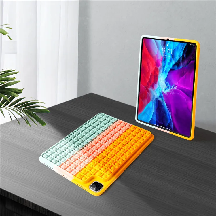 The New Model Is Suitable for IPad Pro Pop Protective Cover Ipad Pro 10.2 10.9 12.9 Inch Silicone Cover Protective Cover Toys
The New Model Is Suitable for IPad Pro Pop Protective Cover Ipad Pro 10.2 10.9 12.9 Inch Silicone Cover Protective Cover Toys