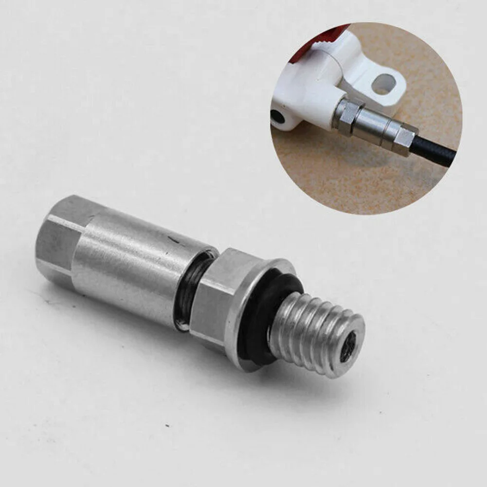 Bicycle Olive Connector Aluminum Alloy + Stainless Steel Bicycle Brake For AVIDD Formula Magura Olive Connector Insert Silver
Bicycle Olive Connector Aluminum Alloy + Stainless Steel Bicycle Brake For AVIDD Formula Magura Olive Connector Insert Silver