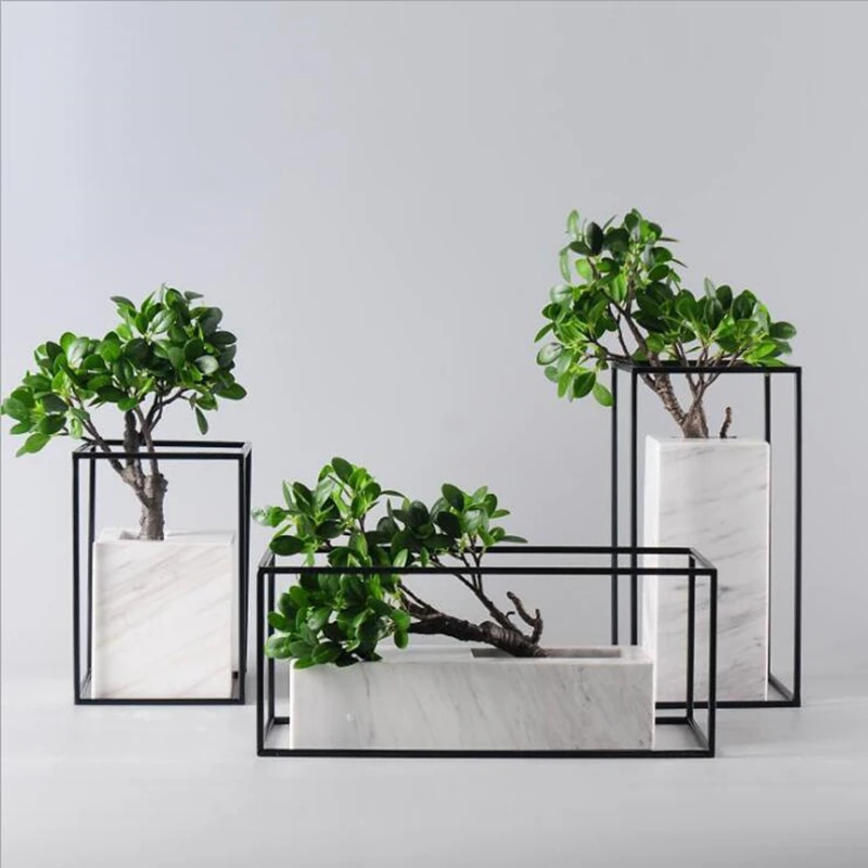 Marble Flowerpot Decoration Hotel Club Office Decorations Home Decor Trends Chinese Flower Arrangement Container
Marble Flowerpot Decoration Hotel Club Office Decorations Home Decor Trends Chinese Flower Arrangement Container