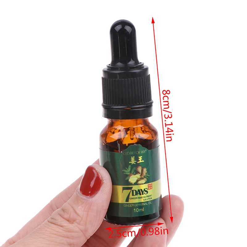 10 ml 7 Day Ginger Germinal Serum Oil Natural Hair Loss Treatement Effective Fast Hair Growth Oil Hair Fiber Nutrition
10 ml 7 Day Ginger Germinal Serum Oil Natural Hair Loss Treatement Effective Fast Hair Growth Oil Hair Fiber Nutrition