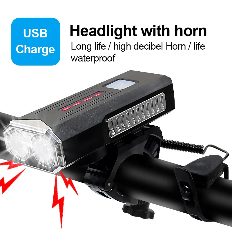 T6 Bicycle Lights 3modes Headlight Auto Shut Off Super Bright USB Rechargeable Set Bike Lights Waterproof bike Accessories
T6 Bicycle Lights 3modes Headlight Auto Shut Off Super Bright USB Rechargeable Set Bike Lights Waterproof bike Accessories