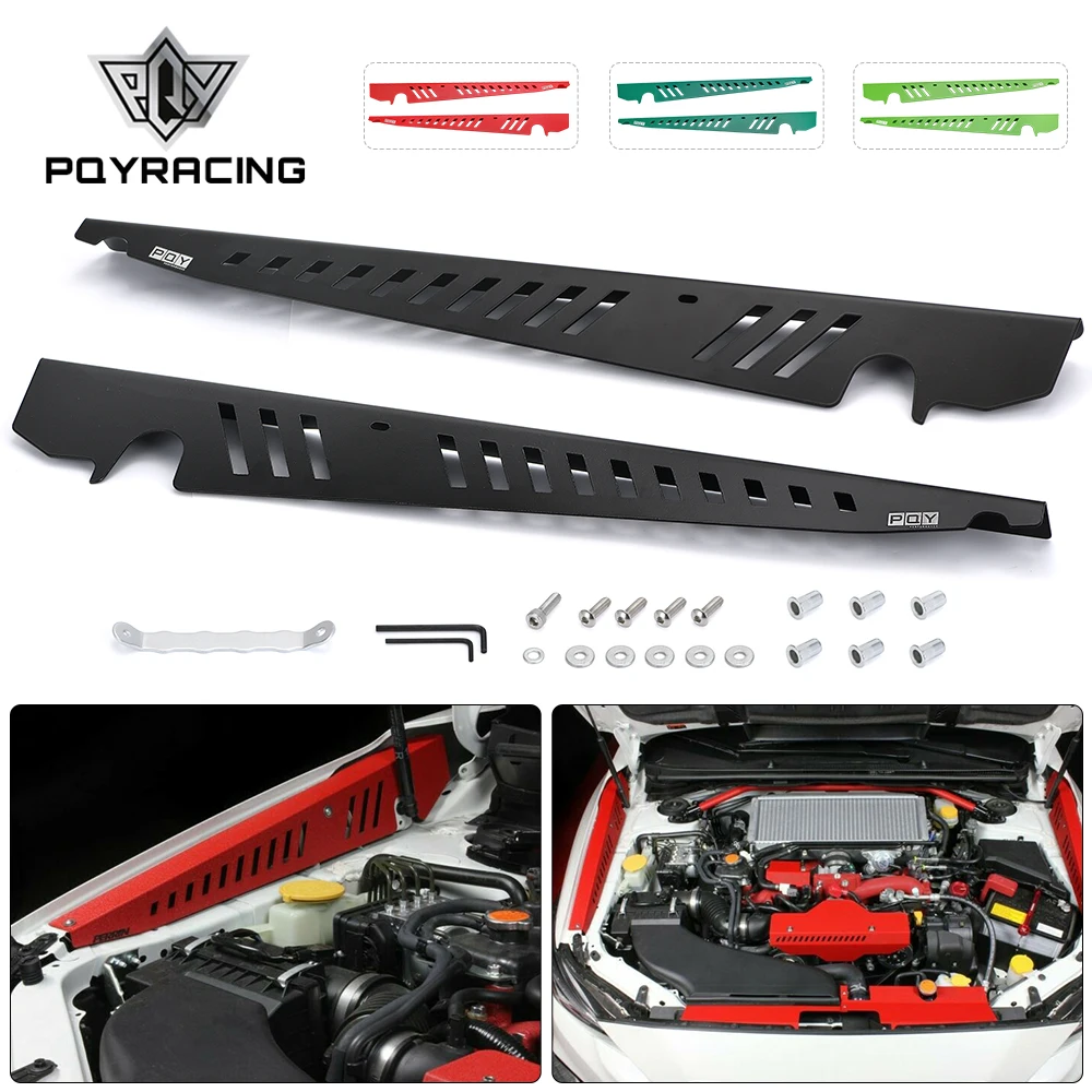 Hot Sale Fender Shrouds Kit Aluminum Panel Plate Engine Bay w/ Hardware For 15-on Subaru WRX & STi Black (Red/Green/Deep Green)
Hot Sale Fender Shrouds Kit Aluminum Panel Plate Engine Bay w/ Hardware For 15-on Subaru WRX & STi Black (Red/Green/Deep Green)
