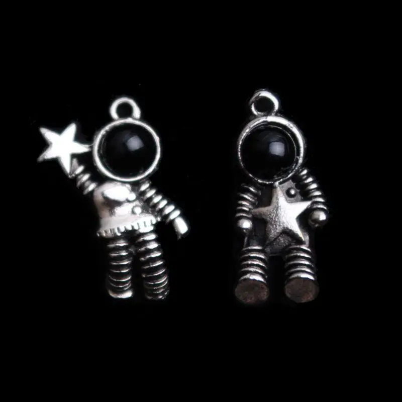 20pcs Universe Astronaut Antique Silvery Space Man Charms Pendants DIY Handmade Tibetan Silver Findings Jewelry Making X4YA
20pcs Universe Astronaut Antique Silvery Space Man Charms Pendants DIY Handmade Tibetan Silver Findings Jewelry Making X4YA