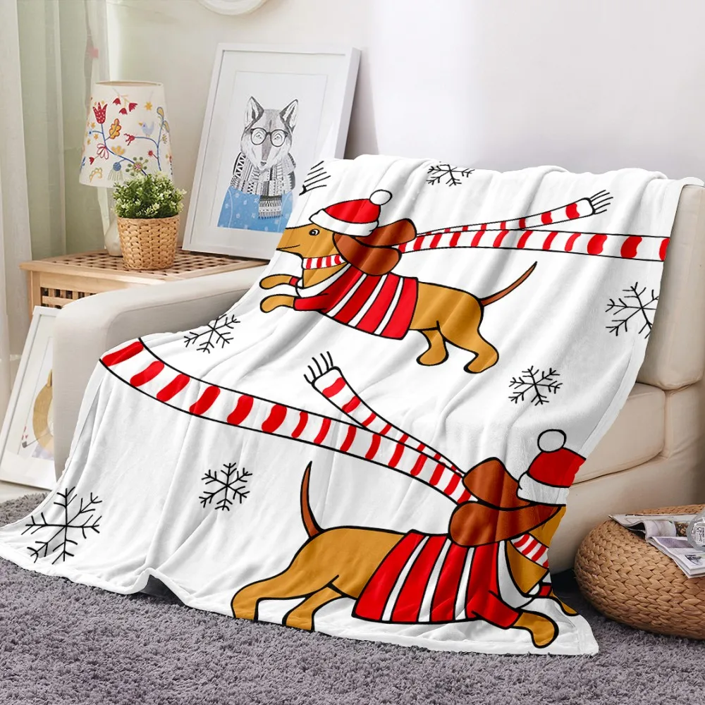 Cartoon Dachshund Flannel Throw Blanket for Travel Bed Sofa Animals Dogs Print Plush Throw Bedding Home Bedspread Dropshipping
Cartoon Dachshund Flannel Throw Blanket for Travel Bed Sofa Animals Dogs Print Plush Throw Bedding Home Bedspread Dropshipping