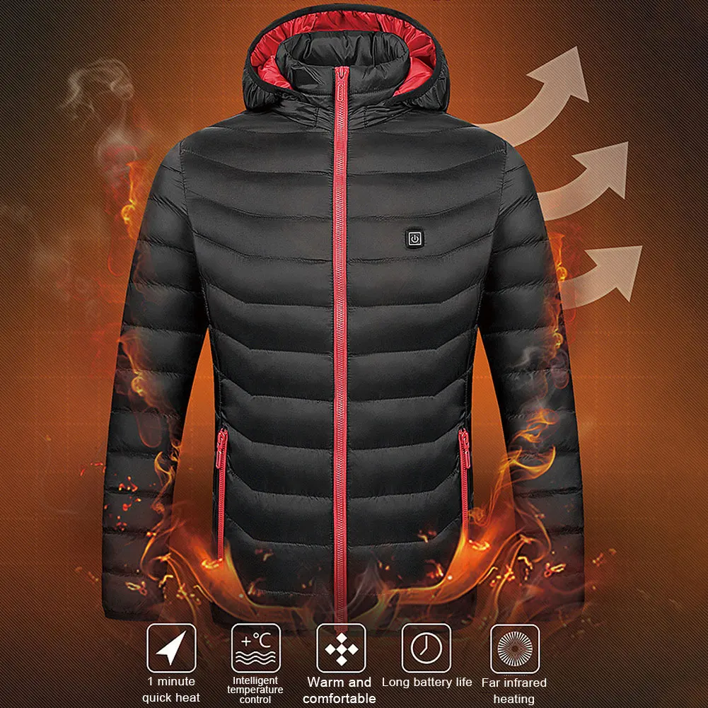 Women'S Heated Cotton-Padded Jacket Usb Charging Heated Cold-Proof Jacket Electric Heated Cotton Jacket Ladies heated jacket
Women'S Heated Cotton-Padded Jacket Usb Charging Heated Cold-Proof Jacket Electric Heated Cotton Jacket Ladies heated jacket