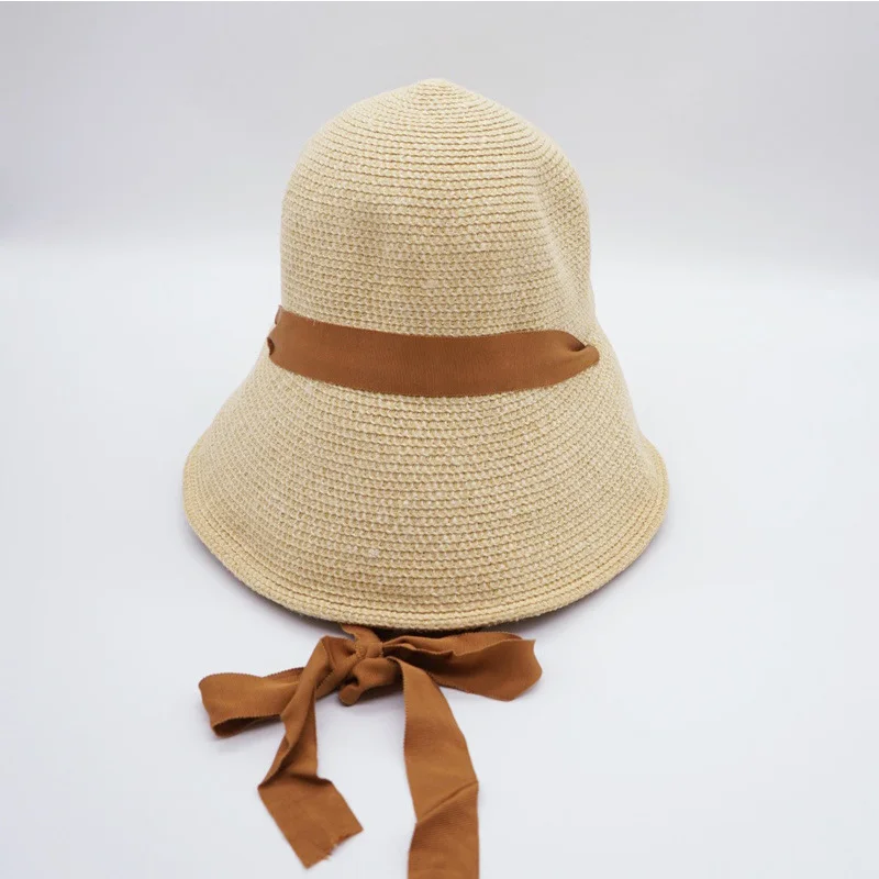 Ladies Cotton And Linen Fishing Caps With curling Edge And Beige Ribbons French Retro Hat Can Be Used For Sun Protection
Ladies Cotton And Linen Fishing Caps With curling Edge And Beige Ribbons French Retro Hat Can Be Used For Sun Protection