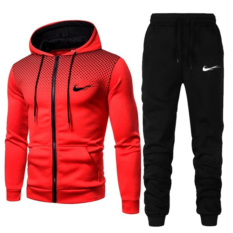 2021 New Spring Autumn Men's Pullover Hooded Tracksuits Drawstring Casual 2-piece Sets Printing More Color Sports Series
2021 New Spring Autumn Men's Pullover Hooded Tracksuits Drawstring Casual 2-piece Sets Printing More Color Sports Series