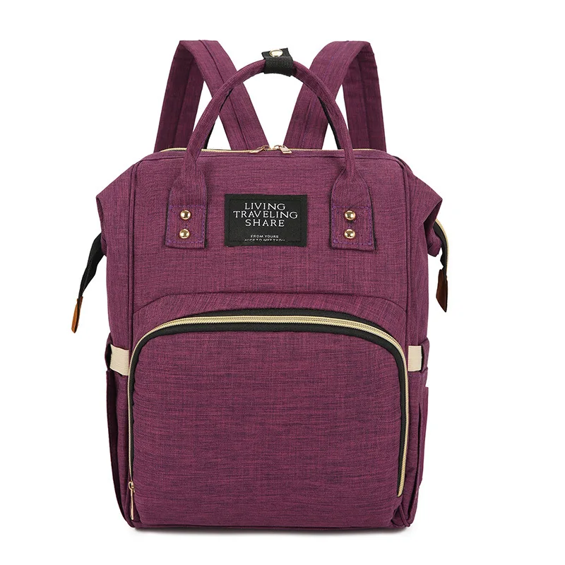 Diaper Bag Large Capacity Multifunctional Mummy Bag Solid Color Fashion Backpack Anti-theft Travel Bag Pregnant Woman Care Bag
Diaper Bag Large Capacity Multifunctional Mummy Bag Solid Color Fashion Backpack Anti-theft Travel Bag Pregnant Woman Care Bag