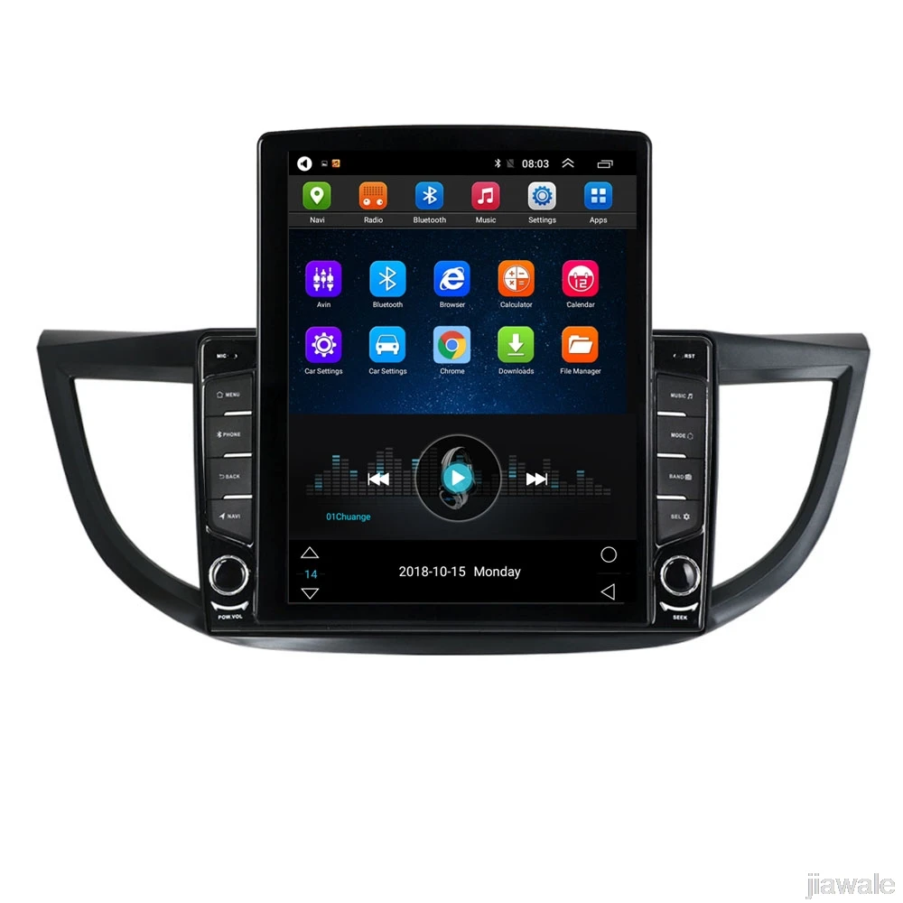 9.7" octa core tesla style vertical screen android 10 Car GPS video Multimedia for Honda CRV CR-V 2012-2015 
9.7" octa core tesla style vertical screen android 10 Car GPS video Multimedia for Honda CRV CR-V 2012-2015