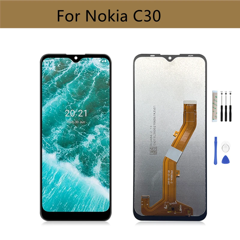 Display For Nokia C30 LCD Display Touch Screen Digitizer Assembly TA-1357 TA-1377 TA-1369 LCD Replacement Repair Parts 6.82"
Display For Nokia C30 LCD Display Touch Screen Digitizer Assembly TA-1357 TA-1377 TA-1369 LCD Replacement Repair Parts 6.82"