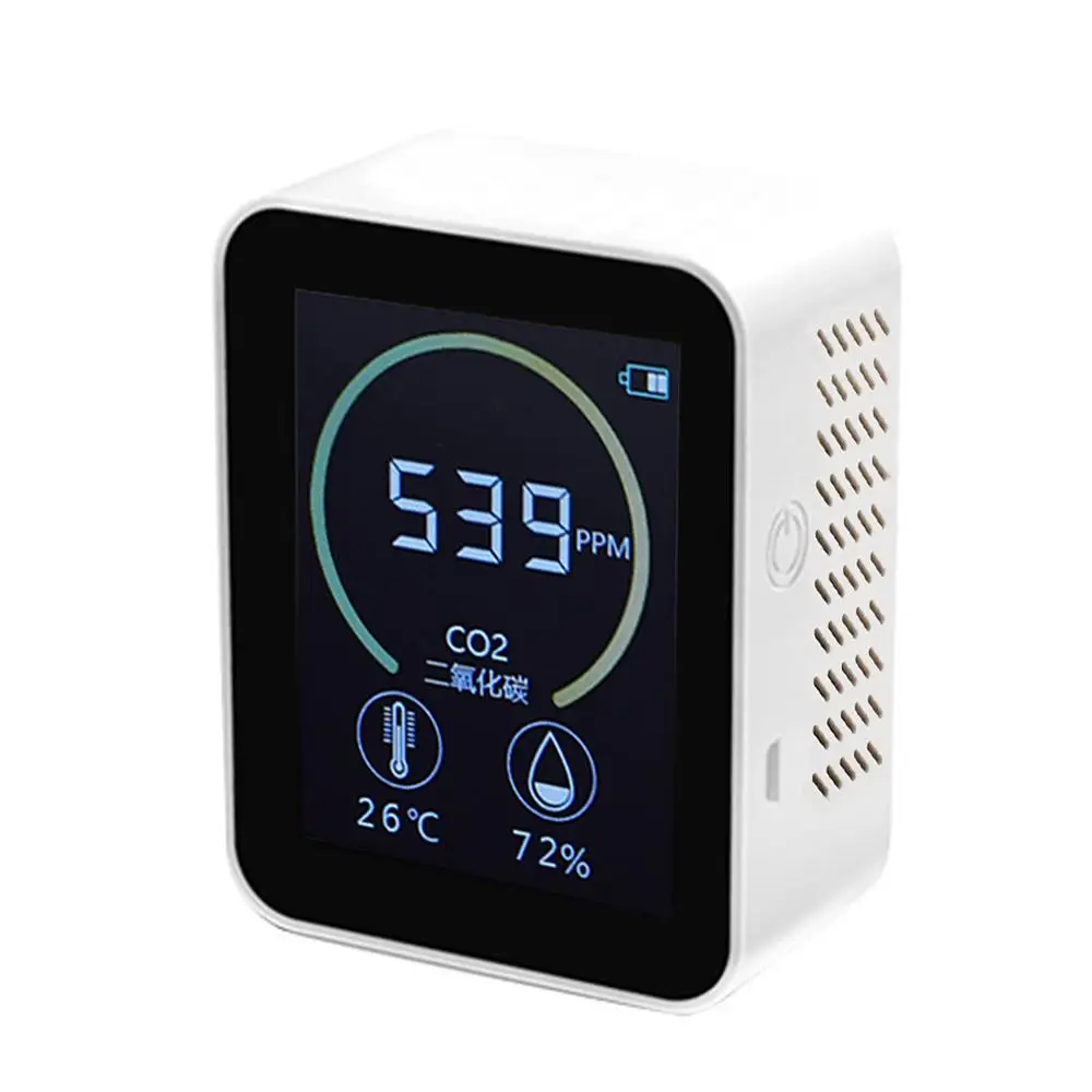 Gas Detector Gas Analyzer Air Quality Monitor CO2 Meter Air Analyzer CO2 Detector CO2 Sensor CO2 Monitor agricultural planting
Gas Detector Gas Analyzer Air Quality Monitor CO2 Meter Air Analyzer CO2 Detector CO2 Sensor CO2 Monitor agricultural planting