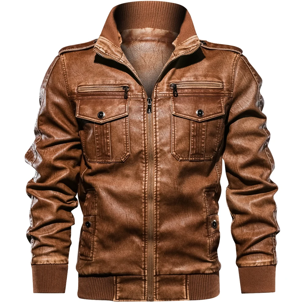 Men PU Military Jacket Casual Army Fitness Leather Coats Bomber Anti-Leather Jackets European size Dropshipping
Men PU Military Jacket Casual Army Fitness Leather Coats Bomber Anti-Leather Jackets European size Dropshipping