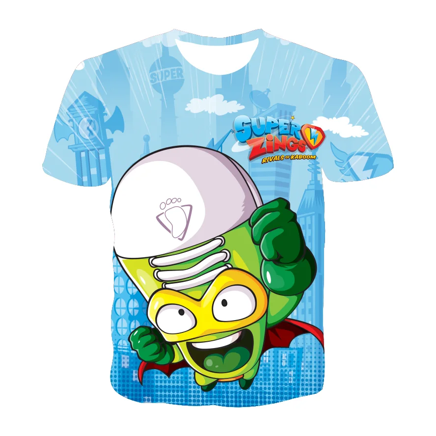 Children's Clothing Superzings tshirt Series 3D Print Summer Kids Shirts Boys Girls Clothes For Teens Cartoon Anime Toddler Top
Children's Clothing Superzings tshirt Series 3D Print Summer Kids Shirts Boys Girls Clothes For Teens Cartoon Anime Toddler Top