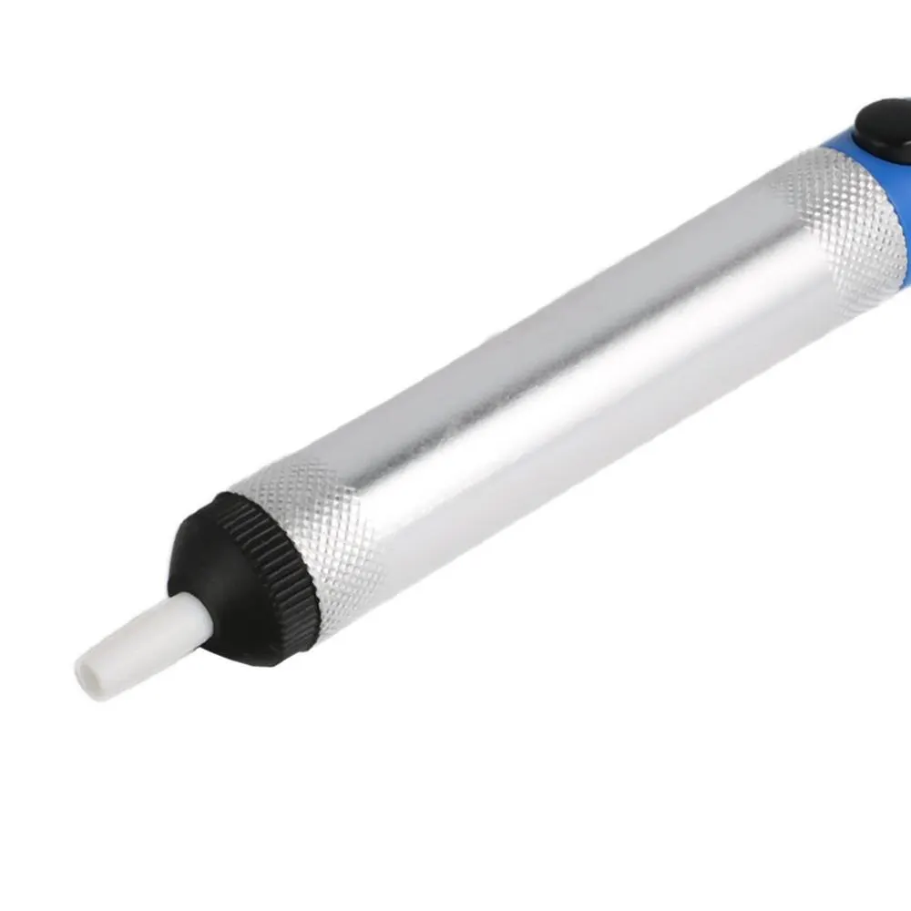 Aluminum Metal Desoldering Pump Suction Tin Gun Soldering Sucker Pen Removal Vacuum Soldering Iron Desolder Hand Welding Tools
Aluminum Metal Desoldering Pump Suction Tin Gun Soldering Sucker Pen Removal Vacuum Soldering Iron Desolder Hand Welding Tools
