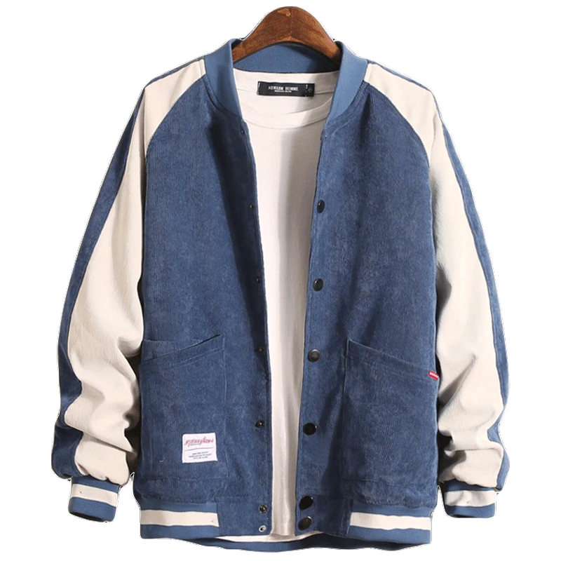 Men's Baseball Jacket Korean Version Spring Autumn New Button College Patchwork Baseball Coat Fashion Mens Clothing M-3XL
Men's Baseball Jacket Korean Version Spring Autumn New Button College Patchwork Baseball Coat Fashion Mens Clothing M-3XL