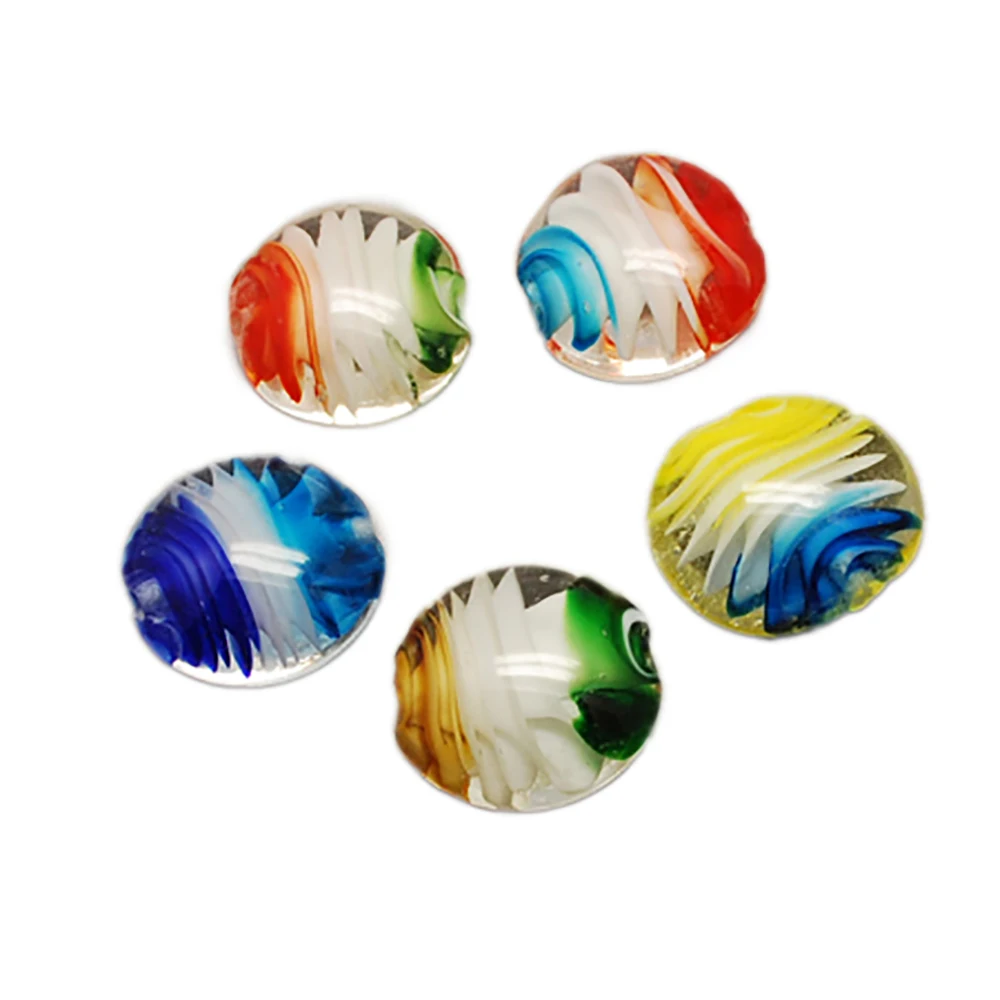 10pcs Mixed Color Flat Round Handmade Glass Lampwork Beads for Jewelry Making DIY Bracelet Necklace Accessories Crafts Supplies
10pcs Mixed Color Flat Round Handmade Glass Lampwork Beads for Jewelry Making DIY Bracelet Necklace Accessories Crafts Supplies
