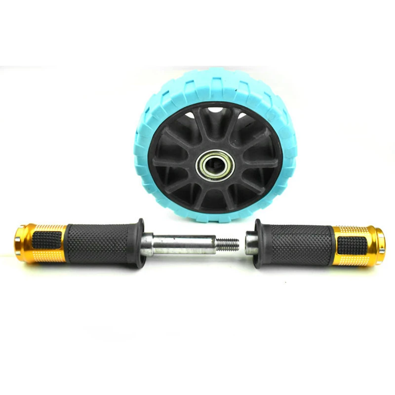 Dual Ab Wheel Exercise and Fitness Wheel with Easy Grip Handles for Core Training and Abdominal Workout
Dual Ab Wheel Exercise and Fitness Wheel with Easy Grip Handles for Core Training and Abdominal Workout
