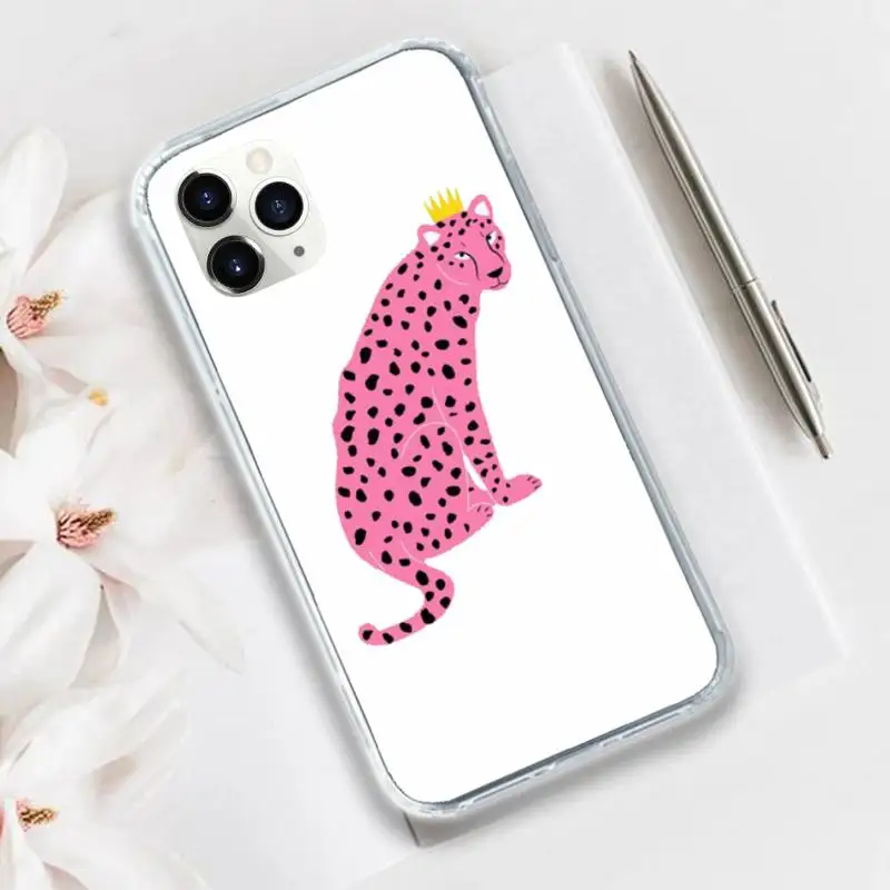 Leopard Phone Case Transparent for iPhone 11 12 mini pro XS MAX 8 7 6 6S Plus X 5S SE 2020 XR
Leopard Phone Case Transparent for iPhone 11 12 mini pro XS MAX 8 7 6 6S Plus X 5S SE 2020 XR