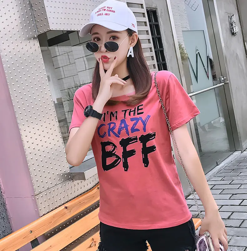 100% Cotton T Shirt Women Short Sleeve Harajuku Loose Plus Size Printed Rock Womens Clothing Lether Print Tops Tees L0430
100% Cotton T Shirt Women Short Sleeve Harajuku Loose Plus Size Printed Rock Womens Clothing Lether Print Tops Tees L0430
