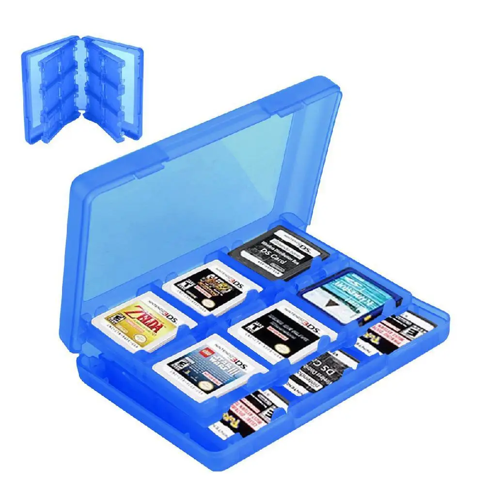 Plastic 28-in-1 Game Card Organizer Case Holder For Nintend 3DS XL / 3DS / DS Lite Game Cards Storage Box
Plastic 28-in-1 Game Card Organizer Case Holder For Nintend 3DS XL / 3DS / DS Lite Game Cards Storage Box