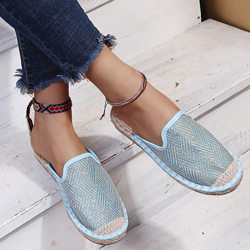 2021 Summer Sandals Slippers Ladies Slip-On Lazy Round Toe Flat Beach Casual Sandals Weave Roman Slippers Shoes Dropshipping
2021 Summer Sandals Slippers Ladies Slip-On Lazy Round Toe Flat Beach Casual Sandals Weave Roman Slippers Shoes Dropshipping