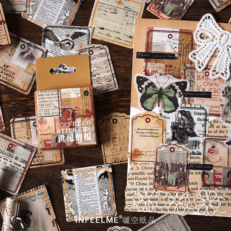 Набор винтажных бумажных стикеров 46 шт., стикеры в стиле ретро, цветок, милые животные, бабочки, планеты, клейкие украшения «сделай сам», этикетки для рукоделия, скрапбукинга
Набор винтажных бумажных стикеров 46 шт., стикеры в стиле ретро, цветок, милые животные, бабочки, планеты, клейкие украшения «сделай сам», этикетки для рукоделия, скрапбукинга