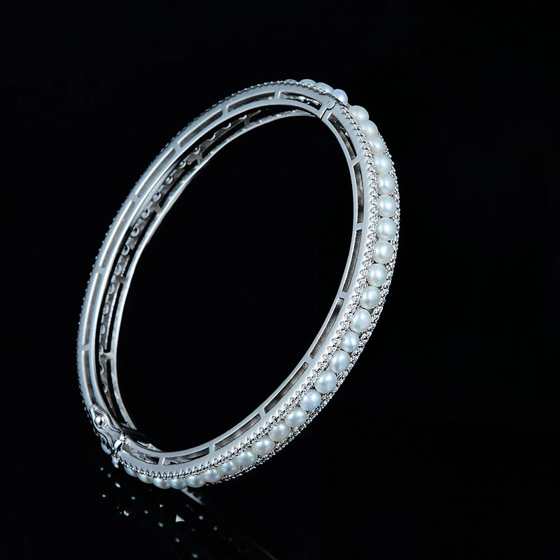 925 Sterling Silver Charm Pearl Bracelet Zircon Jewelry Luxury Brand The New Monaco Jewelry Bracelets Girl Party Birthday Gift
925 Sterling Silver Charm Pearl Bracelet Zircon Jewelry Luxury Brand The New Monaco Jewelry Bracelets Girl Party Birthday Gift