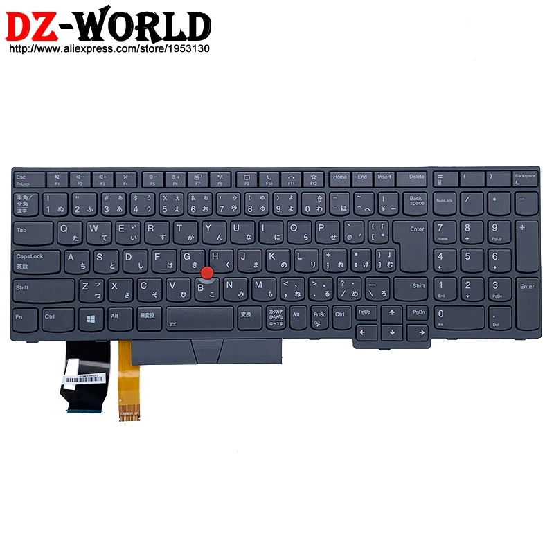 New Original Gray JP Japanese Backlit Keyboard For Lenovo Thinkpad T15 Gen2 P15S Gen2 Laptop Teclado 5N21B08477 5N21B08440 
New Original Gray JP Japanese Backlit Keyboard For Lenovo Thinkpad T15 Gen2 P15S Gen2 Laptop Teclado 5N21B08477 5N21B08440