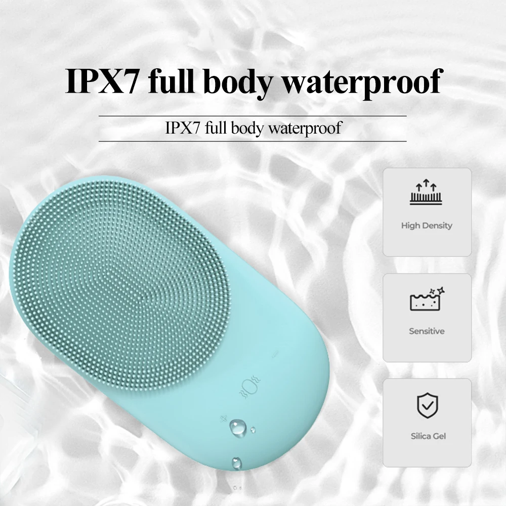Facial Cleansing Brush Electric Silicone Face Brush Sonic Face Scrubber Heated USB Charger Face Wash Brush Beauty Eye Massage
Facial Cleansing Brush Electric Silicone Face Brush Sonic Face Scrubber Heated USB Charger Face Wash Brush Beauty Eye Massage