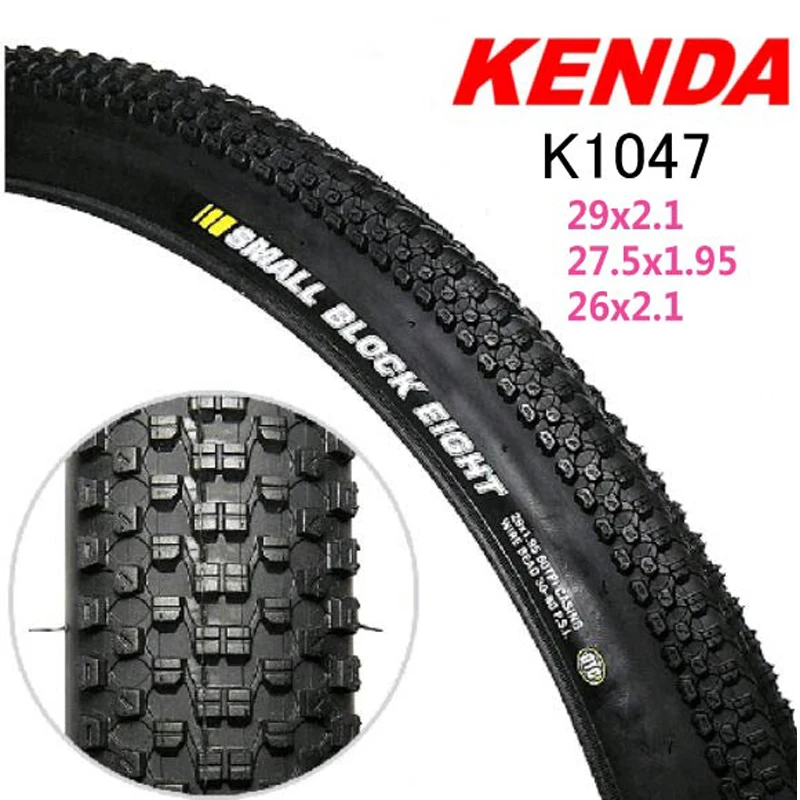 

KENDA Bicycle Tire 26x1.95 27.5x1.95 27.5*2.1 K1047 SMALL BLOCK EIGHT Mountain MTB Bike Tyre Maxxis CROSSMARK 26x2.1 pneu parts