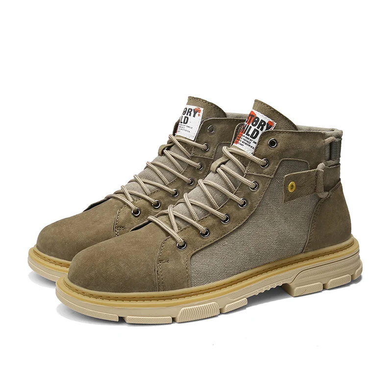 New High-top Outdoor Boots Man Snow Boots British Tide Casual Shoes Work Boots Basic Leather Boots Mens Sneaker Leather *
New High-top Outdoor Boots Man Snow Boots British Tide Casual Shoes Work Boots Basic Leather Boots Mens Sneaker Leather *