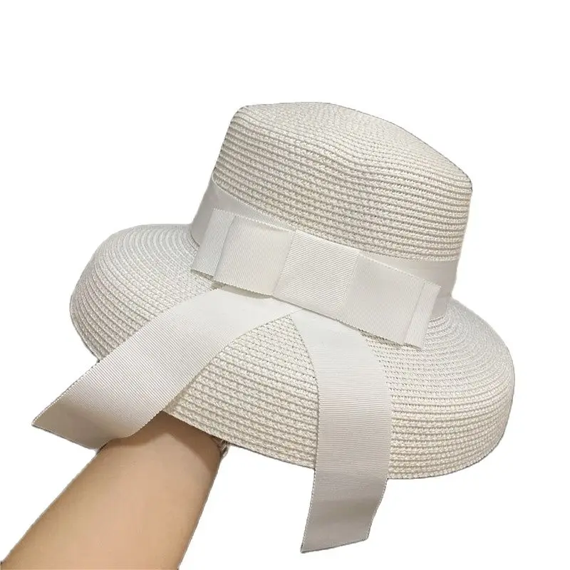 2021 Letter Shade Cap Straw Hat Color Matching Bow Knot Fashion French Hepburn Small Fragrant Hat Outdoor Beach Hat
2021 Letter Shade Cap Straw Hat Color Matching Bow Knot Fashion French Hepburn Small Fragrant Hat Outdoor Beach Hat