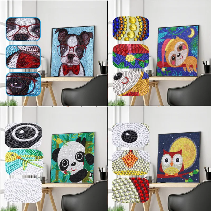 5D DIY Diamond Painting Dog Animal Pattern Cross Stitch Full Round Diamond Embroidery Full Display Animals Picture Home Decor
5D DIY Diamond Painting Dog Animal Pattern Cross Stitch Full Round Diamond Embroidery Full Display Animals Picture Home Decor