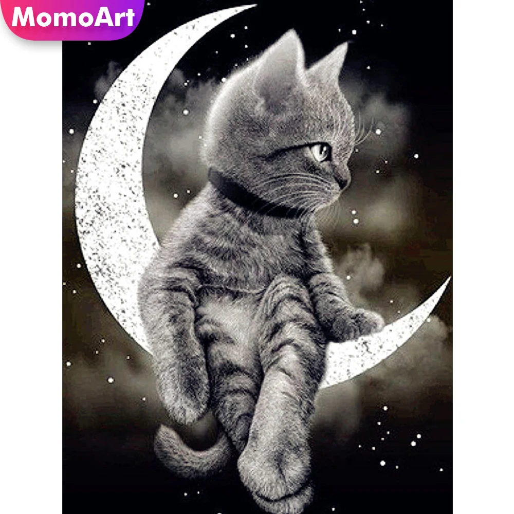 Momoart Алмазная мозаика кошка Луна рукоделие искусство стены Алмазная вышивка полная площадь животные картина стразами вышивка крестиком по...
Momoart Алмазная мозаика кошка Луна рукоделие искусство стены Алмазная вышивка полная площадь животные картина стразами вышивка крестиком по...