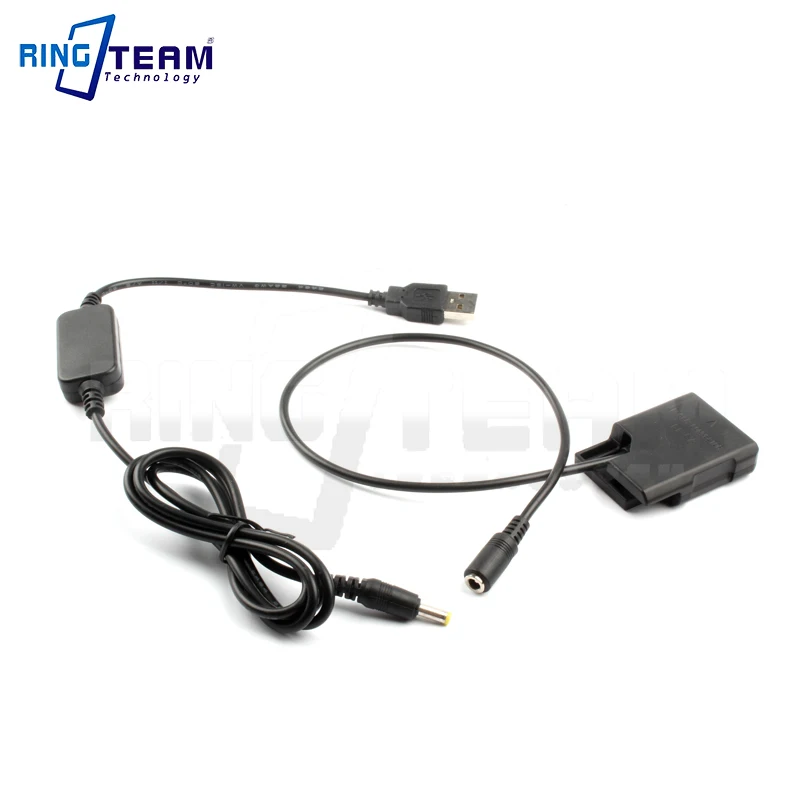 USB-кабель питания 8 в + стандартная сцепка постоянного тока фотоаккумулятор для
