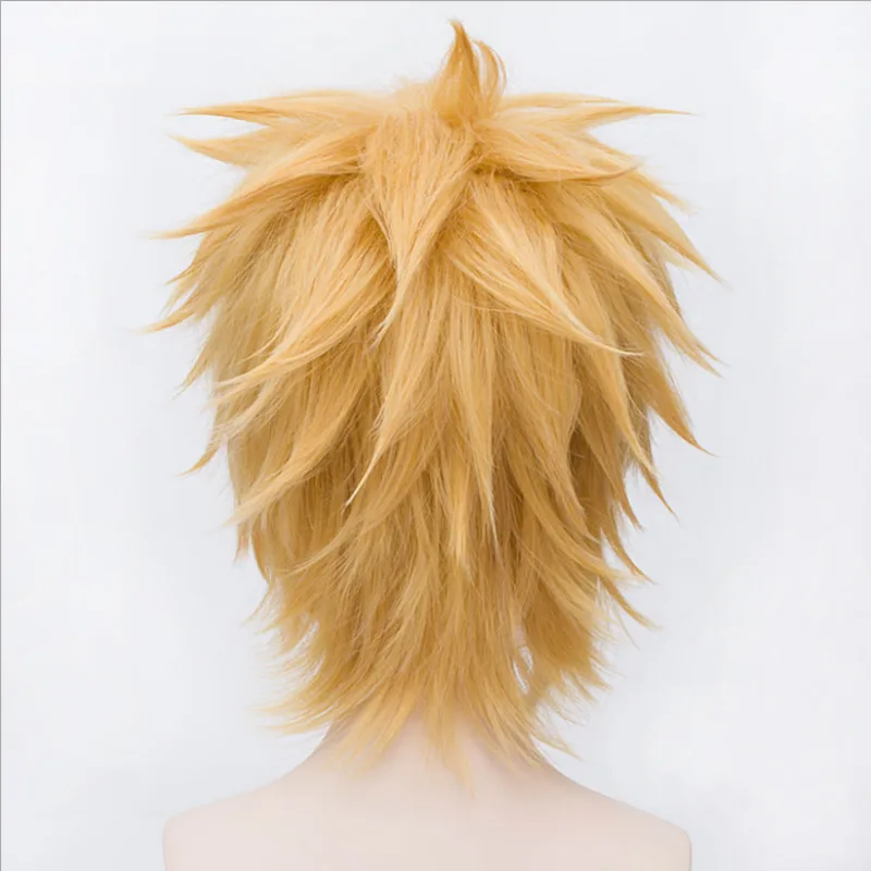 Wigs Golden Short Fluffy Shaggy Layered Heat Resistant Synthetic Hair Cosplay Costume Wig + Wig Cap
Wigs Golden Short Fluffy Shaggy Layered Heat Resistant Synthetic Hair Cosplay Costume Wig + Wig Cap