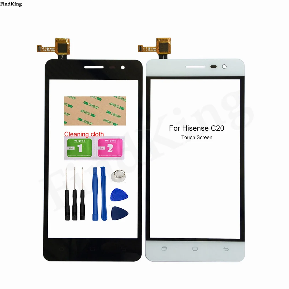 Панель сенсорного экрана для Hisense C20 сенсорный экран дигитайзер переднее стекло